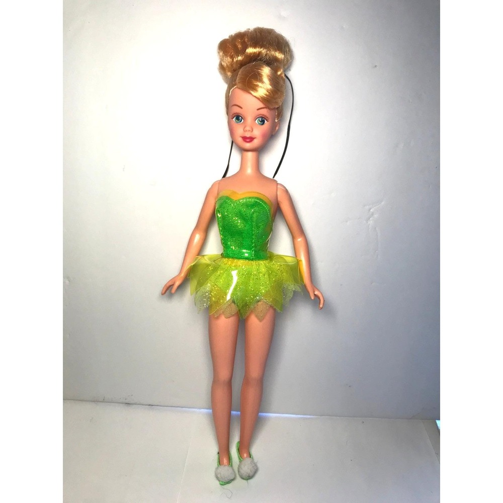 Mattel 1993 Walt Disney Peter Pan Flying Tinker Bell Vintage Barbie Doll 11762